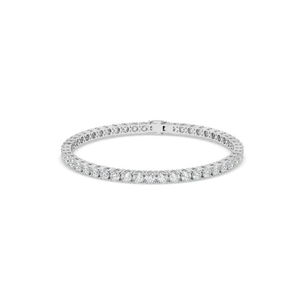 14K 8.00 Ct. Tw. Lab-Grown Diamond Bracelet